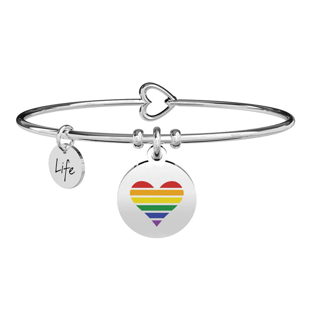 Bracciale Love Cuore Arcobaleno Life 731708 Kidult
