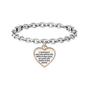 Bracciale Love Cuore Friends Rose Life 732080 Kidult