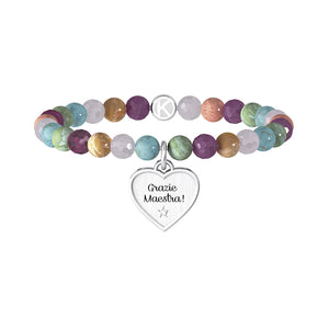 Bracciale Love Cuore Grazie Maestra 732134 Kidult