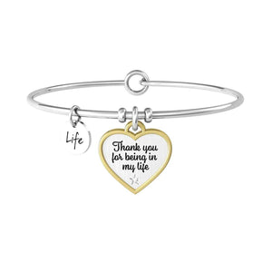 Bracciale Love Cuore In My Life Gold Life 732081 Kidult