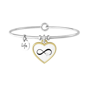 Bracciale Love Cuore Infinito Gold Life 732075 Kidult