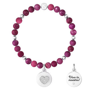 Bracciale Love Cuore Viva la Maestra 732162 Kidult