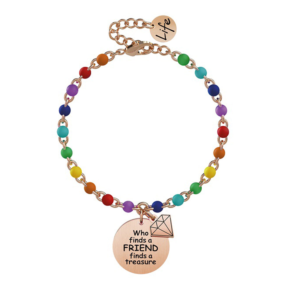 Bracciale Love Friend Rose Life 731817 Kidult