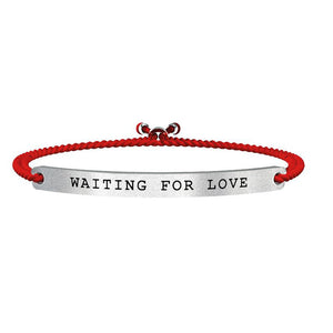 Bracciale Love Life Waiting For Love Rosso 731153 - Kidult 