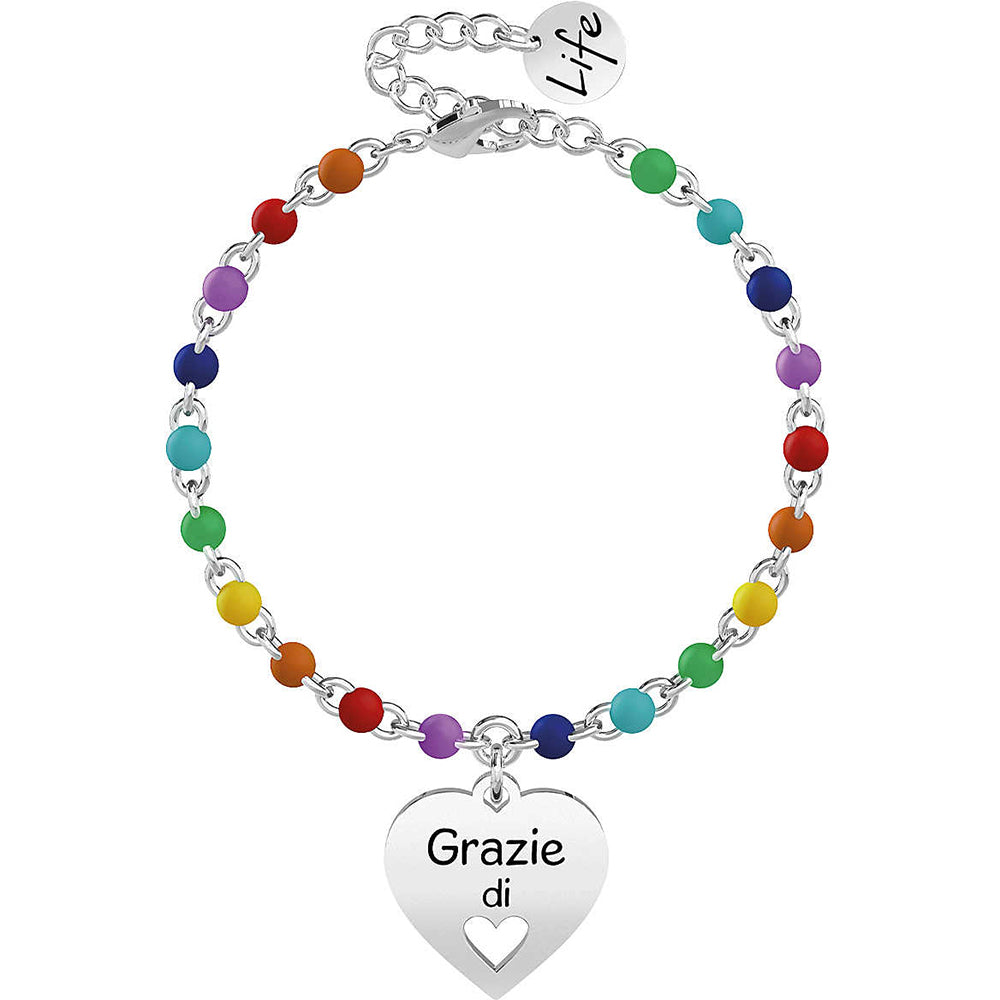 Bracciale Love Maestra Grazie di Cuore Life 731830 Kidult