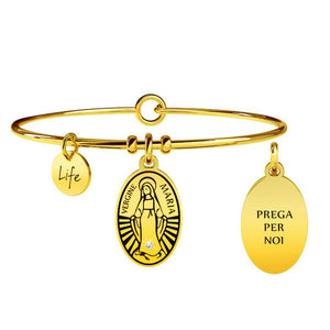 Bracciale Maria Vergine Gold Spirituality Life Collection 731062 - Kidult 