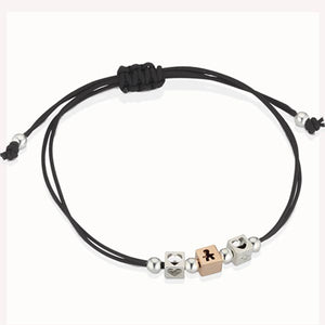 Bracciale Maschietto I Dadini Nero DLB051 - Le Bebè   