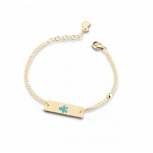 Bracciale Maschietto Prime Gioie con Perlina Oro Giallo PMG020 - Le Bebè 