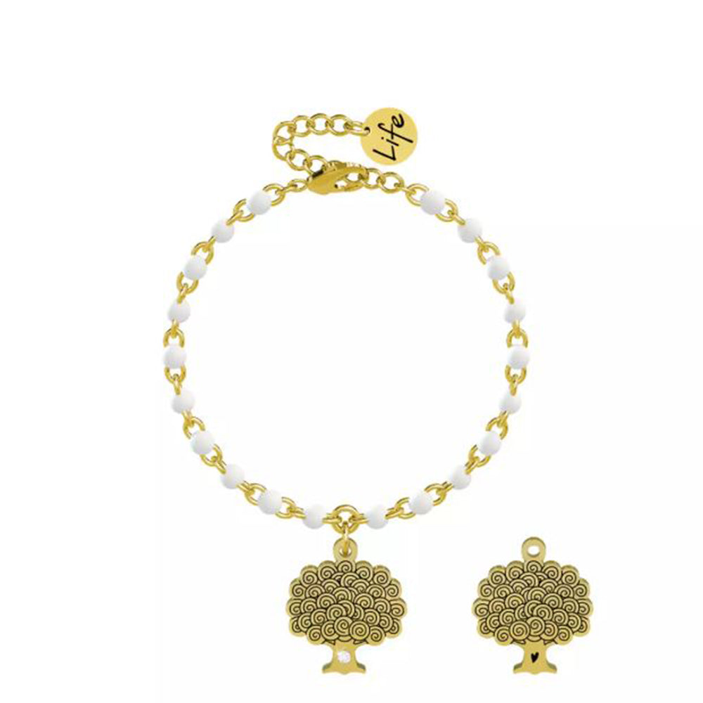 Bracciale Nature Albero Amore Gold Life 731815 Kidult
