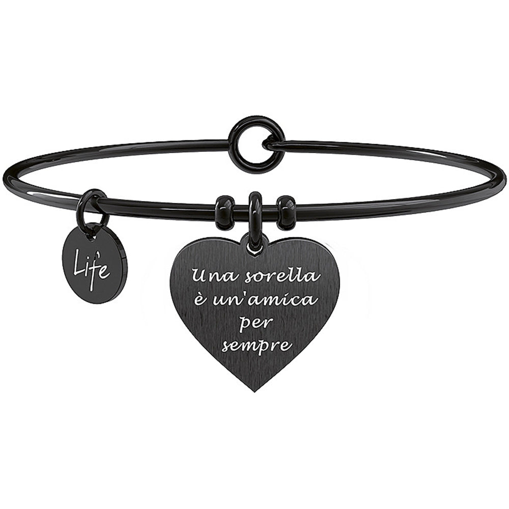 Bracciale Nero Family Sorella Life 731705 Kidult