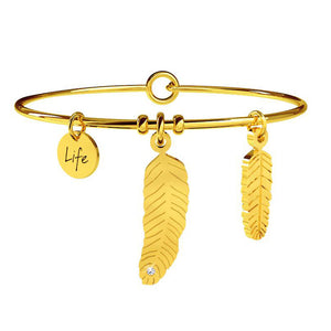 Bracciale Piuma Gold Nature Life Collection 731085 - Kidult 