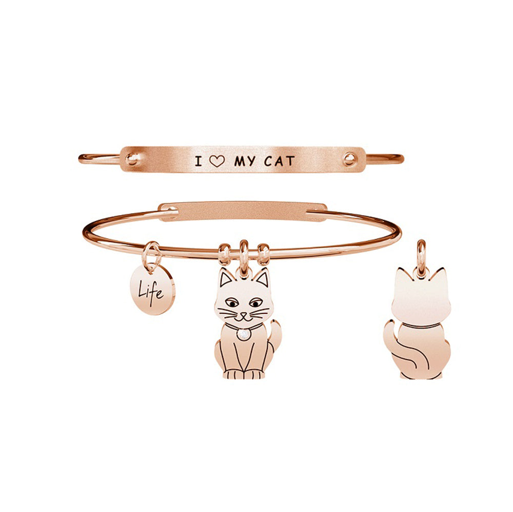 Bracciale Rose Animal Planet Gatto Life 731758 Kidult