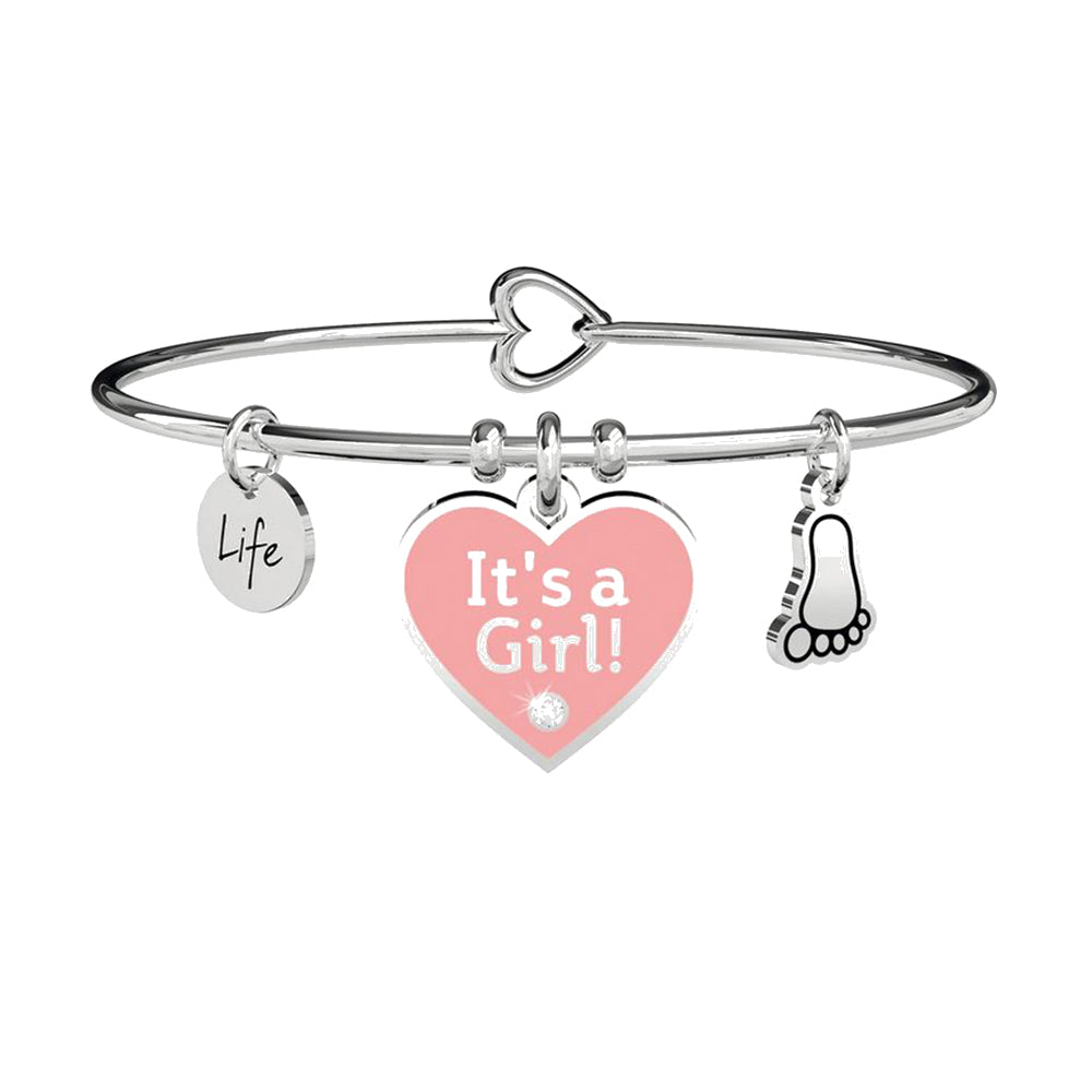 Bracciale Special Moments Cuore It's a Girl Life 731710 Kidult