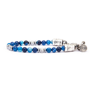 Bracciale Unisex 6 mm Azzurro Portonovo