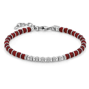 Bracciale  Unisex Acciaio Instinct Agata Rossa Nomination