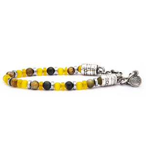 Bracciale Unisex Classic Giallo Dischetto Giallo Portonovo