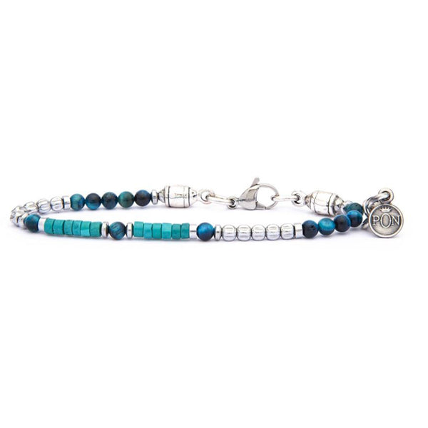 Pietre E Minerali. Bracciale Perle Prehnite D'Africa + EMATITE + Legno