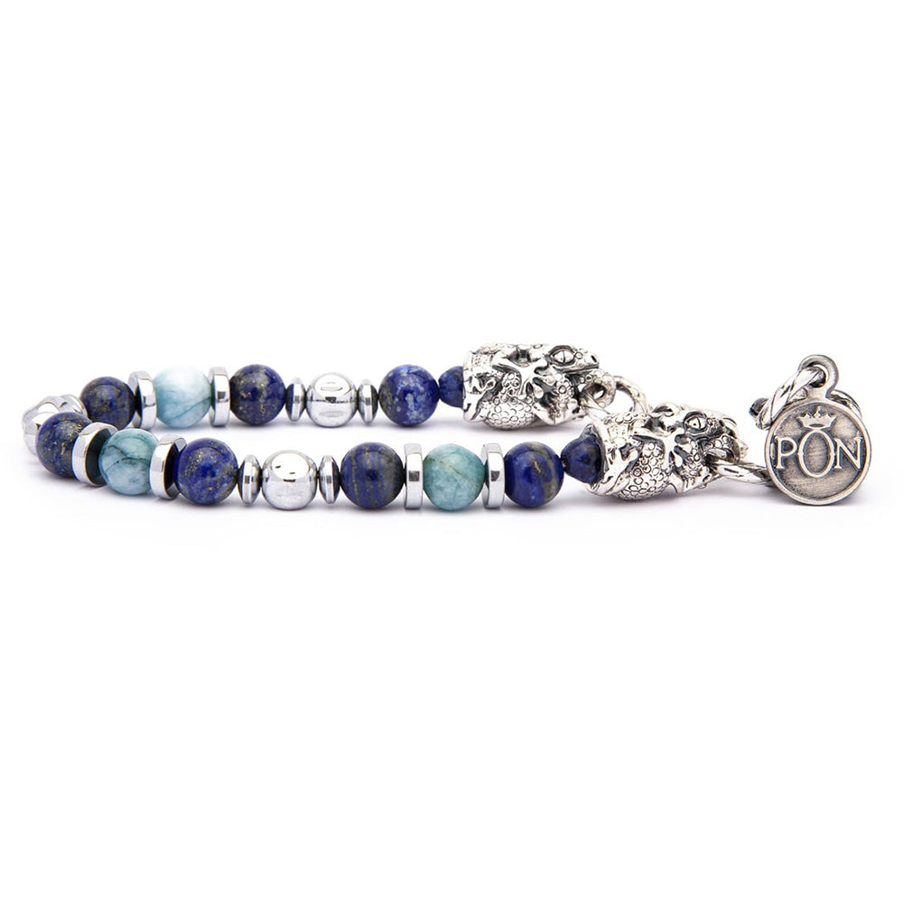 Bracciale Unisex Geco Lapis Celeste Portonovo