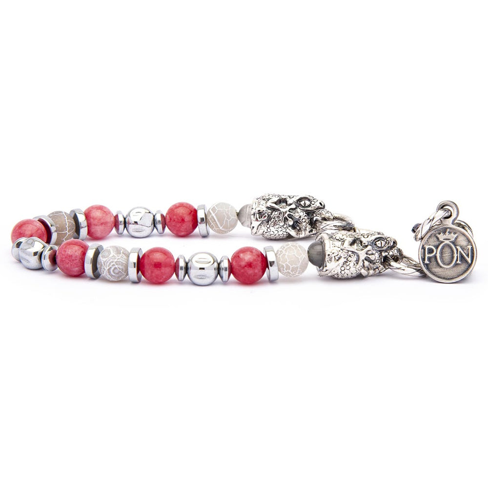 Bracciale Unisex Geco Rosa Craclè Portonovo