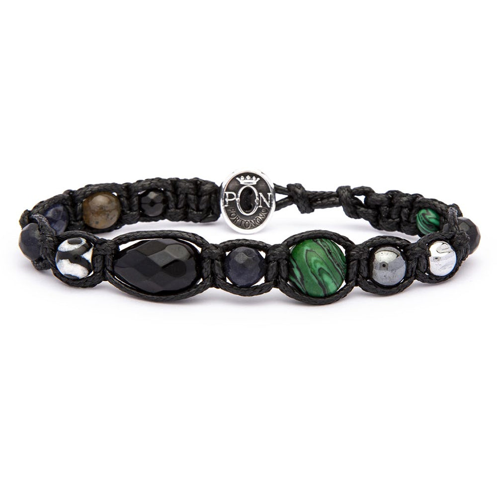 Bracciale Unisex Koral Malachite Onice Portonovo