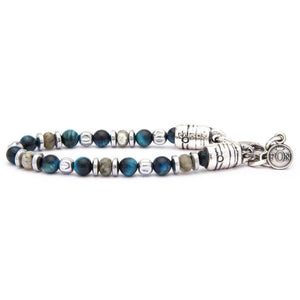 Bracciale Unisex Labradorite Petrolio Portonovo