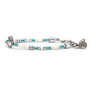 Bracciale Unisex Mono Giro Cuore Sacro Avorio Portonovo