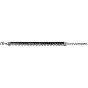 Bracciale Uomo Acciaio B Mix Nero Breil