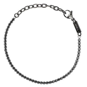 Bracciale Uomo Acciaio B Rocks Nero Breil