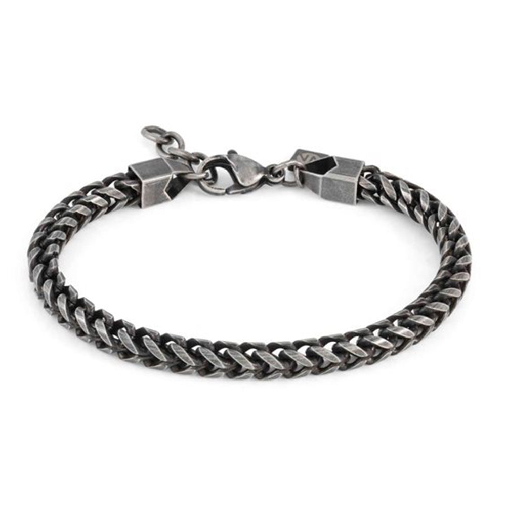 Bracciale Uomo Acciaio B-Yond Liscia Vintage Black Nomination