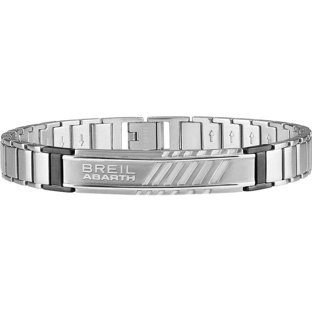 Bracciale Uomo Acciaio Bilux Abarth Silver Breil - TJ1869