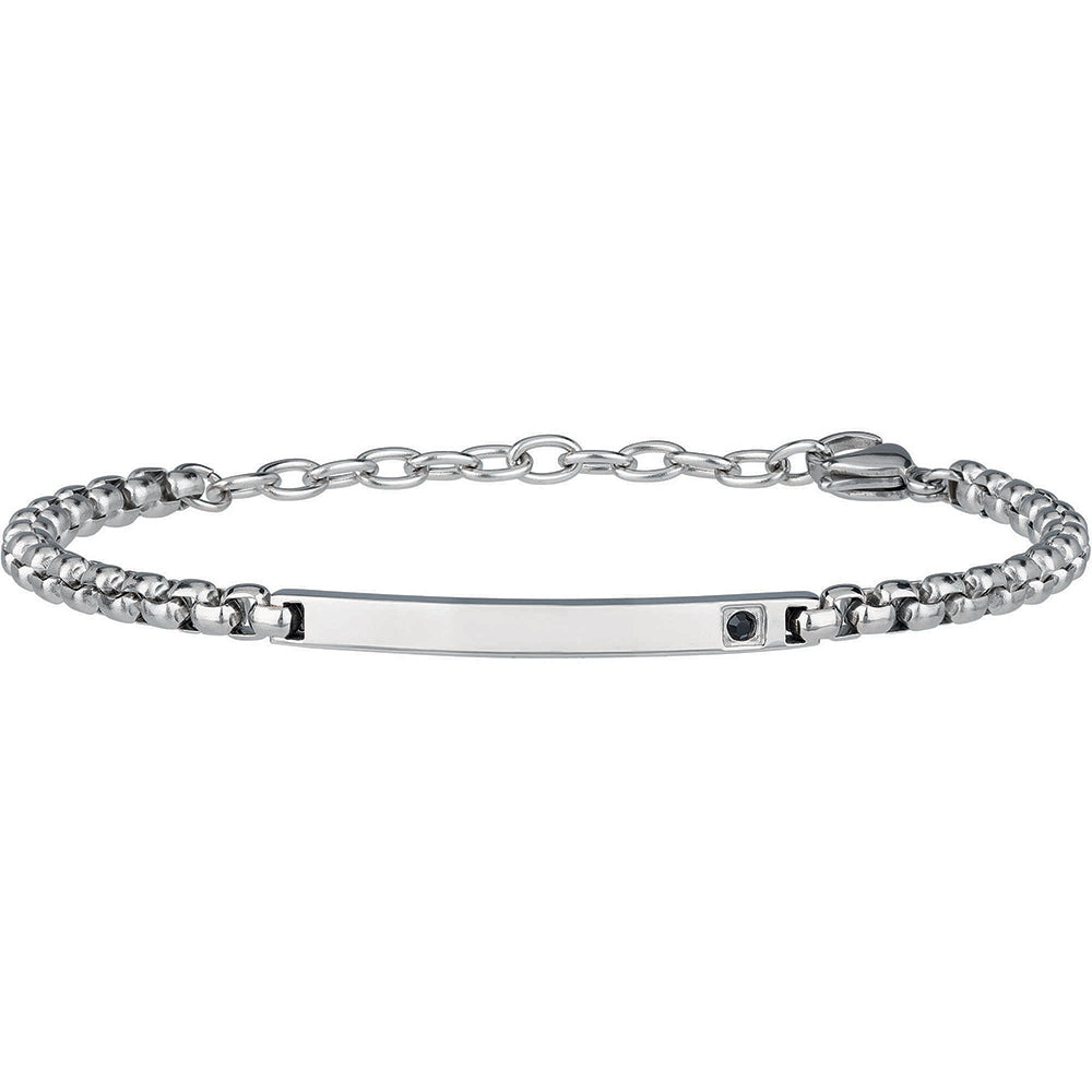 Bracciale Uomo Acciaio Blacken Silver Breil