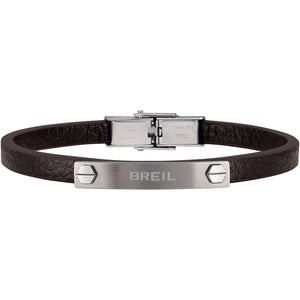 Bracciale Uomo Acciaio Bridge Marrone Breil