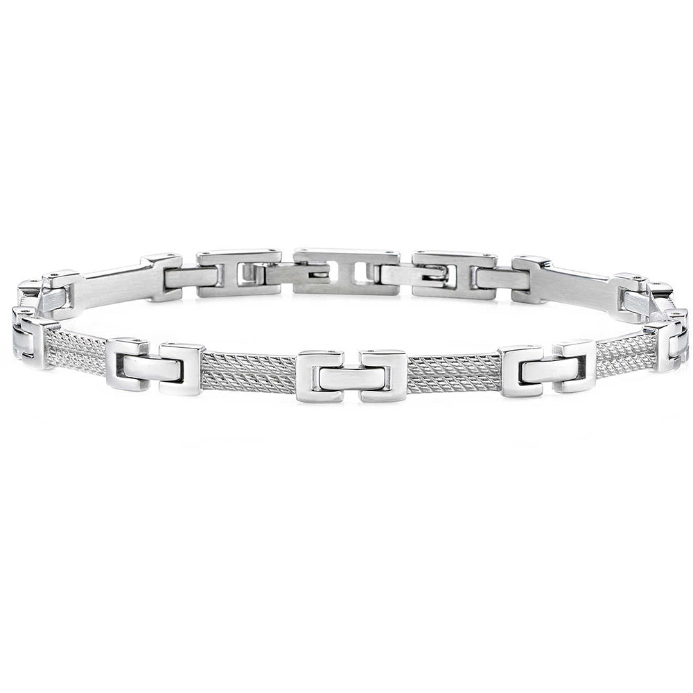Bracciale Uomo Acciaio Cross Morellato