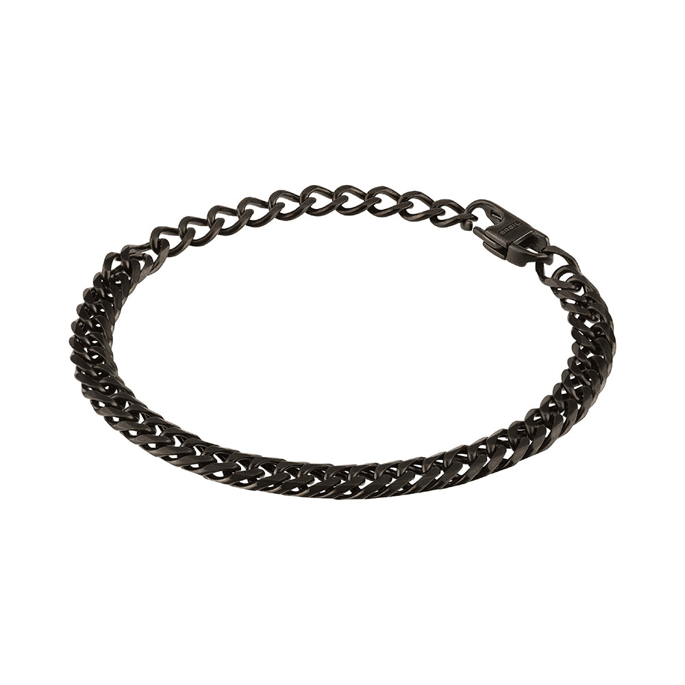 Bracciale Uomo Acciaio Ip Black Gritty Breil