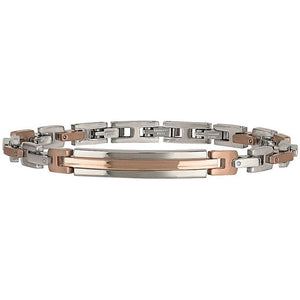 Bracciale Uomo Acciaio Ip Rosa Snood TJ2122 - Breil   