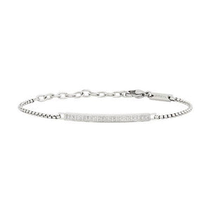 Bracciale Uomo Acciaio Light Row Zirconi Bianchi Breil