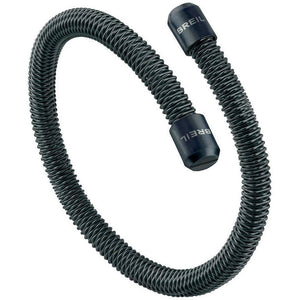 Bracciale Uomo Acciaio New Snake 22 cm Ip Gun Nero Breil