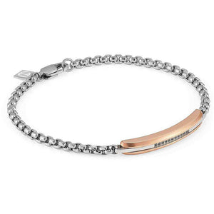 Bracciale Uomo Acciaio Rose Gentleman Nomination