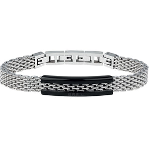 Bracciale Uomo Acciaio Silver Snap Ext Breil