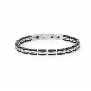 Bracciale Uomo Acciaio Strong pvd Nero Nomination
