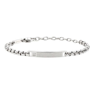 Bracciale Uomo Acciaio Tag And Cross Silver Breil