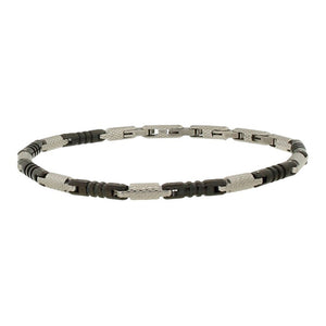 Bracciale Uomo Acciaio pvd Nero Zoppini  