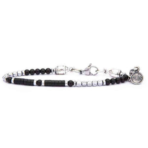 Bracciale Uomo Discetto Onice Pietre Onice Portonovo