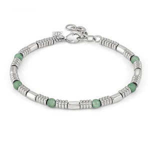 Bracciale Uomo Instinctstyle Stones Avventurina Verde Nomination