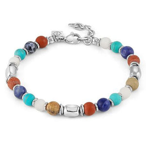 Bracciale Uomo Instinctstyle Stones Pietra Mix Multicolor Nomination