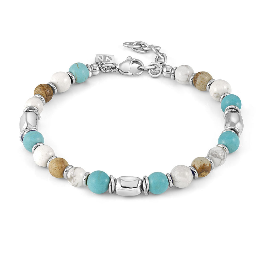 Bracciale Uomo Instinctstyle Stones Pietra Mix Multicolor Nomination