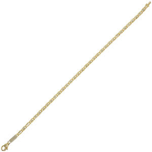 Bracciale Uomo Oro Bianco e Giallo