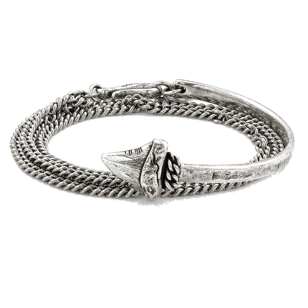 Bracciale Uomo Ottone Dente di Squalo Sea Rebel Nomination  