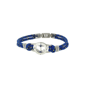 Bracciale Uomo Piastrina Blu L1222_2600 - Zoppini     