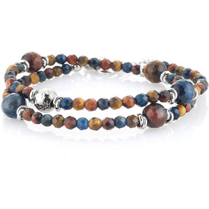 Bracciale Uomo in Argento Stones Harris Gerba Gioielli
